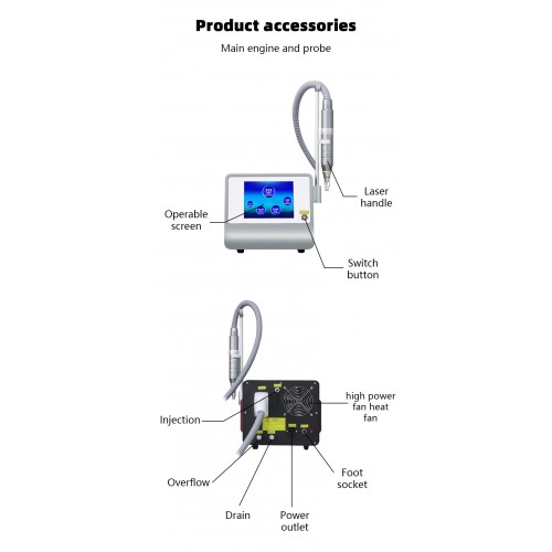 Hot Selling Picosecond Laser Product Professional Carbon Peeling Laser Q-Switched ND-YAG Laser Tattoo All Colors Removal Machine