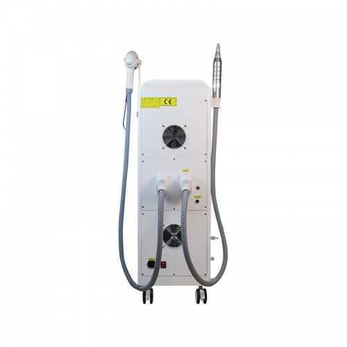 2 In 1 Diode Laser 755 808 1064 nm And Picosecond Laser Hair Removal And Tattoo Machine