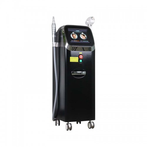 New  q Switch Nd Yag Pico Laser Hair Removal Machine 808 Picosecond 2 In 1 Long Pulse Tattoo Removal Machine