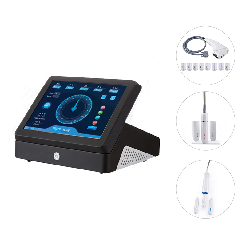 Portable 3 In 1 Hifu V-max Vaginal Machine For Face And Body Skin Tightening 