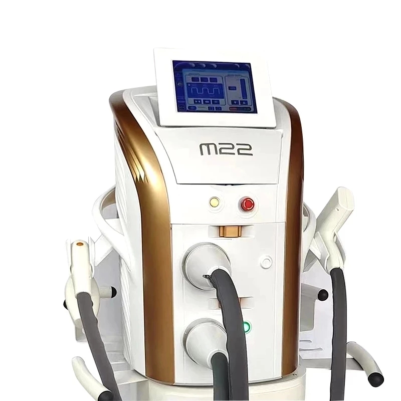 High Quality Opt 2 Handles M22 Lase Ipl Skin Rejuvenation +ipl Laser Hair Removal Machine 